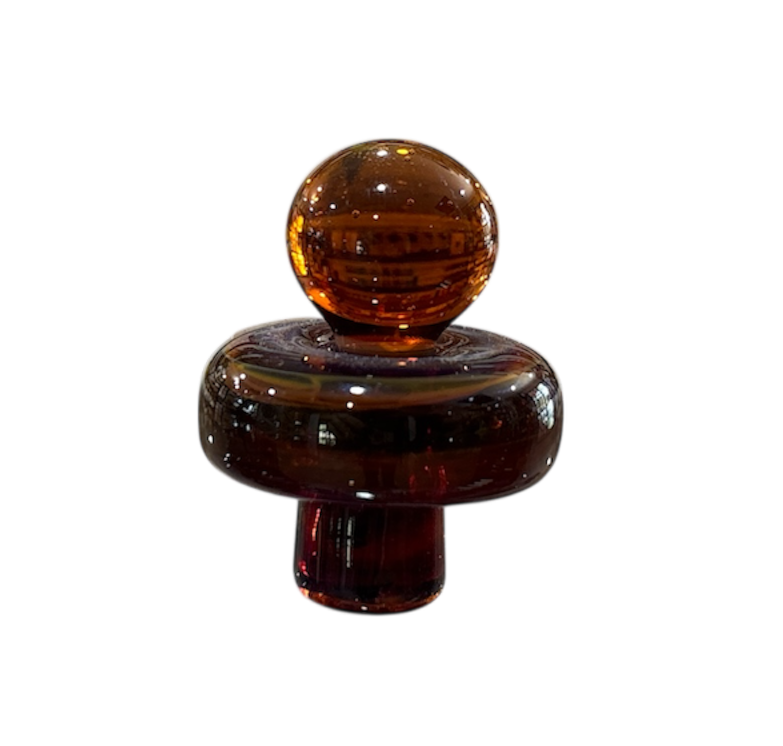 THC GLASS CO. CARB CAP / Worked Spinner Cap